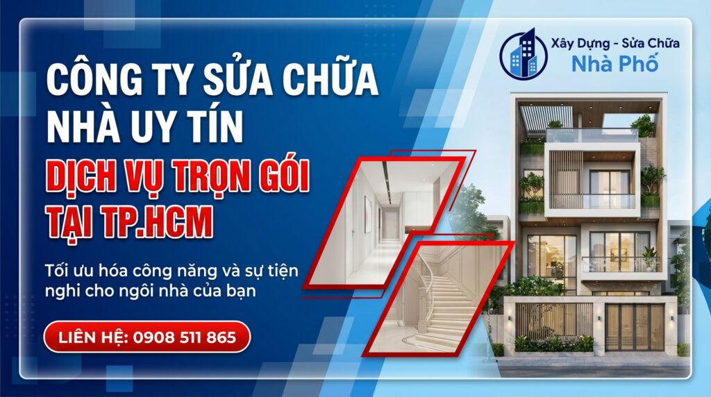 Công Ty Sửa Chữa Nhà Trọn Gói Uy Tín TPHCM
